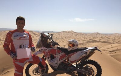 Adrien Maré a terminé le rallye Dakar avec les couleurs de Peace and Sport