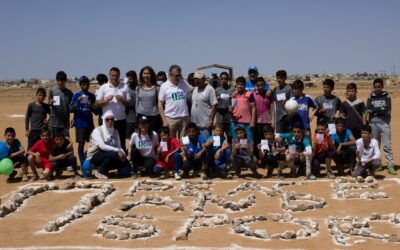 Peace and Sport célèbre la Journée Internationale du Sport au service de la Paix et du Développement dans le camp de réfugiés de Za’atari en Jordanie