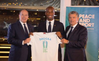 Didier Drogba devient Vice-Président de Peace and Sport