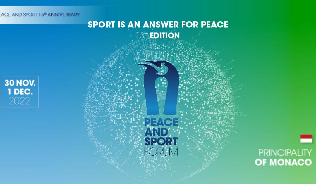 Les candidatures pour les Peace and Sport Awards sont ouvertes !