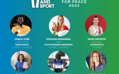 Peace and Sport welcomes 6 new athletes in the Champions for Peace Club