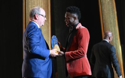 Vinicius Junior wins Socrates award at the 2023 Ballon d’Or ceremony